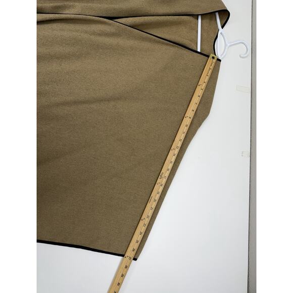 Unbranded Womens Poncho Brown Over The Arms Sweater Cape Open Front One Size - Picture 5 of 7